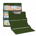 WhiteCoat Clipboard® Trifold - Army Green Nursing Edition